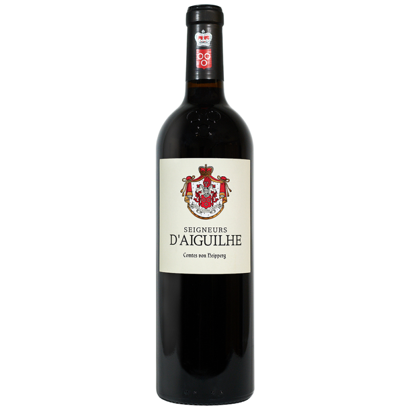 Vin rouge de Castillon Côtes de Bordeaux Seigneurs d'Aiguilhe 2020