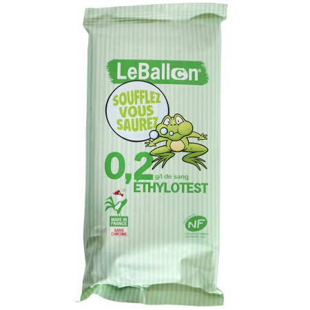 Ethylotest Le Ballon 0,2g/l...