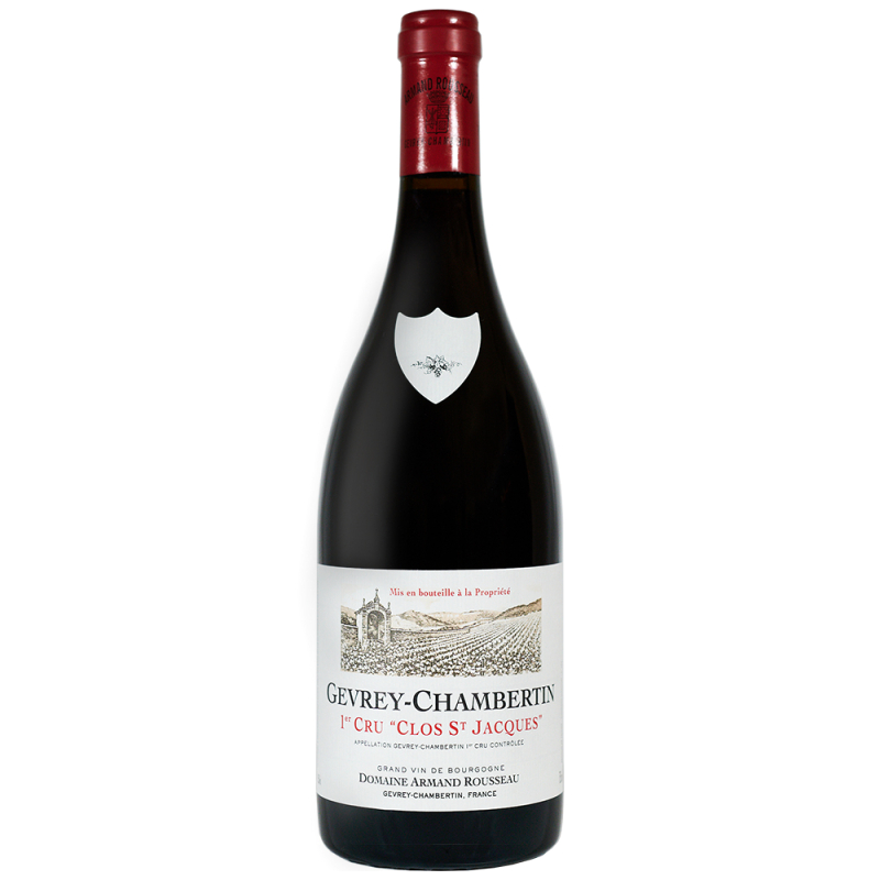 Vin rouge de Gevrey-Chambertin Armand Rousseau Clos Saint-Jacques 1er cru