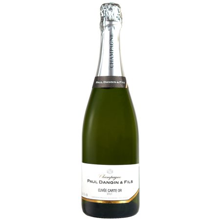 Vin blanc de Champagne Dangin Carte or