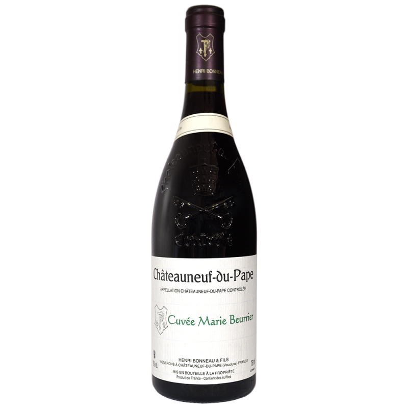 Vin rouge de Châteauneuf du Pape Henri Bonneau Cuvée Marie Beurrier