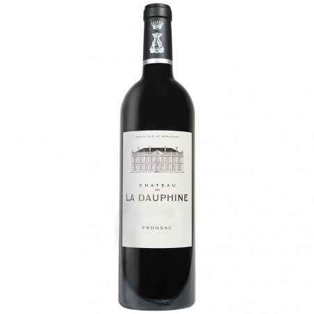 Vin rouge de Fronsac château La Dauphine 2021