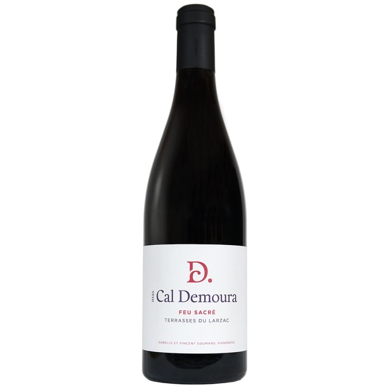Vin rouge bio des Terrasses du Larzac Mas Cal Demoura Feu sacré