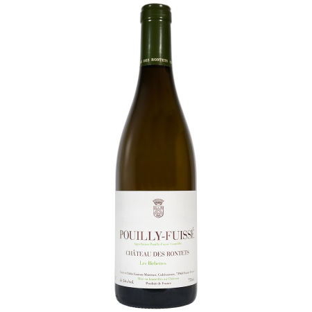 Vin blanc de Pouilly-Fuissé château des Rontets Les Birbettes