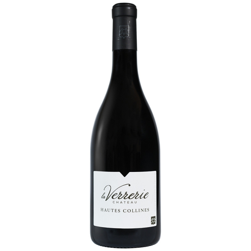 La Verrerie Hautes Collines Vin rouge biologique du Luberon 2019