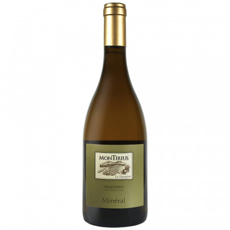 Vin blanc biodynamique de Vacqueyras Montirius cuvée Minéral