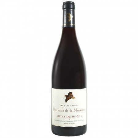 Vin rouge biologique de Lirac La Mordorée cuvée La dame rousse
