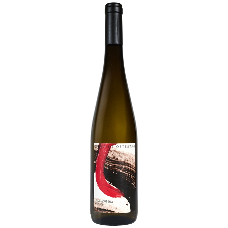 Vin blanc biodynamique d'Alsace Ostertag Riesling Muenchberg