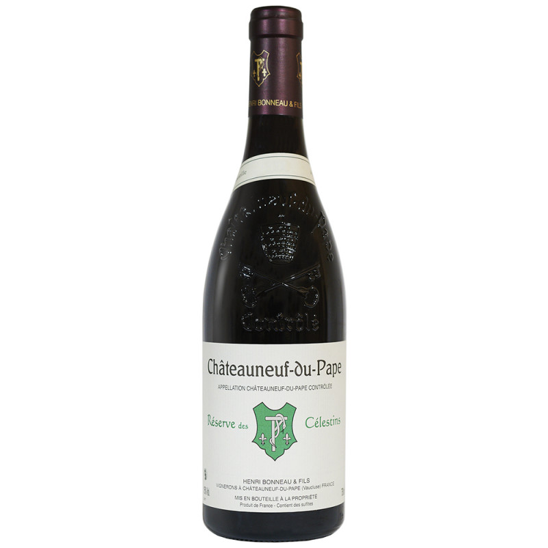 Châteauneuf du Pape rouge de Henri Bonneau Réserve des Célestins