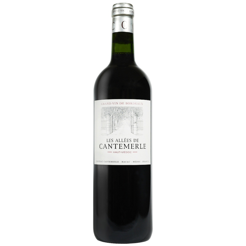 Vin rouge du Haut-Médoc Les Allées de Cantemerle 2016