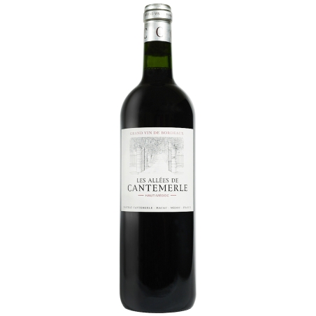 Vin rouge du Haut-Médoc Les Allées de Cantemerle 2016
