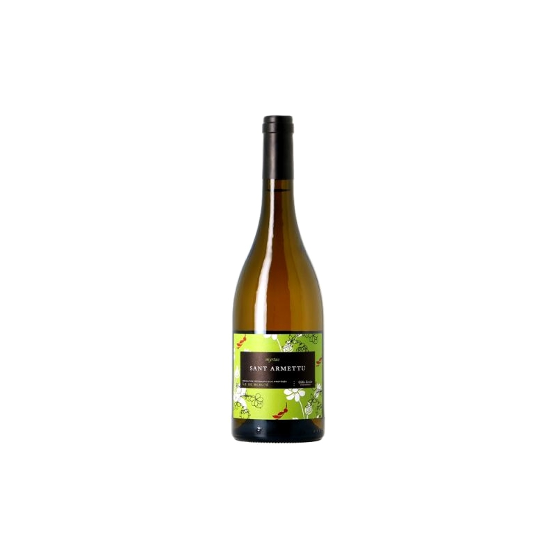 Vin corse blanc bio du domaine sant Armettu, cuvée Myrtus