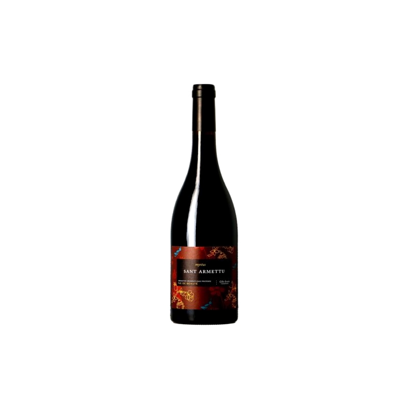 Vin Corse rouge et bio du domaine Sant Armettu cuvée Myrtus