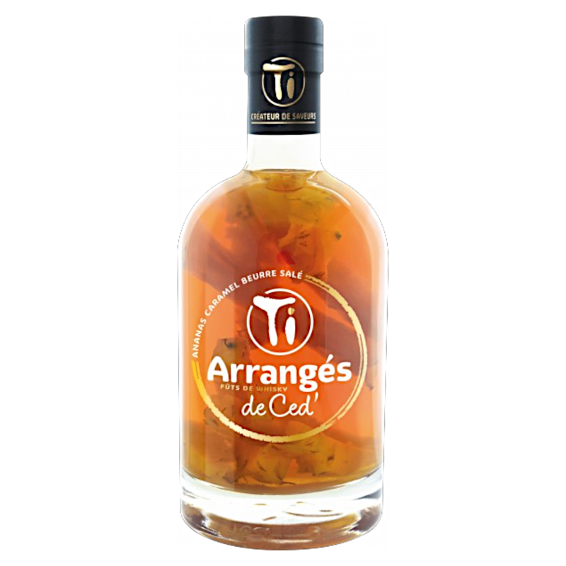 Rhum arrangé Ti Arrangé de Ced' Ananas - Caramel Beurre Salé